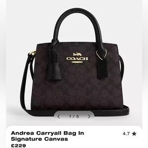 Coach Andrea Crossbody